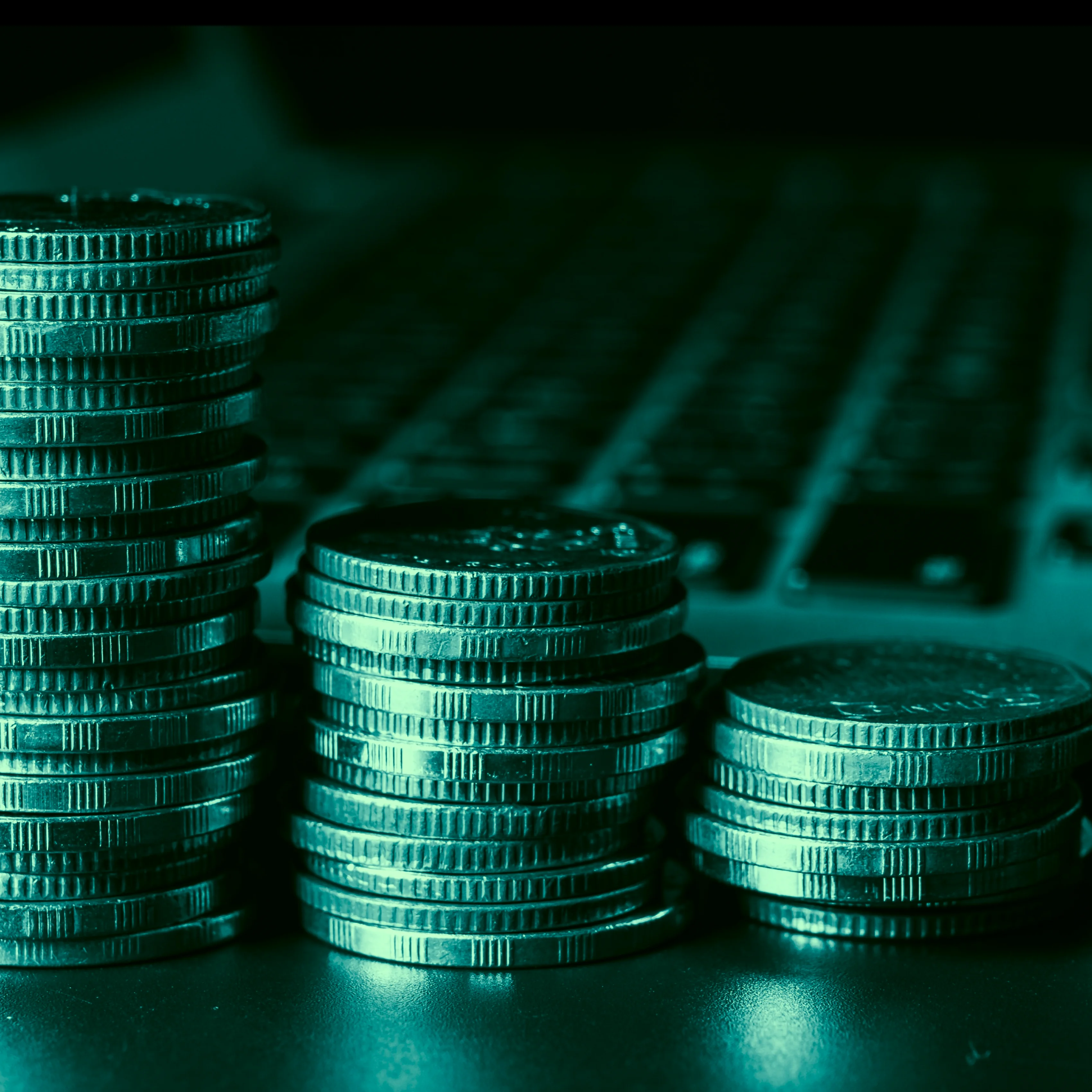 stack of coins