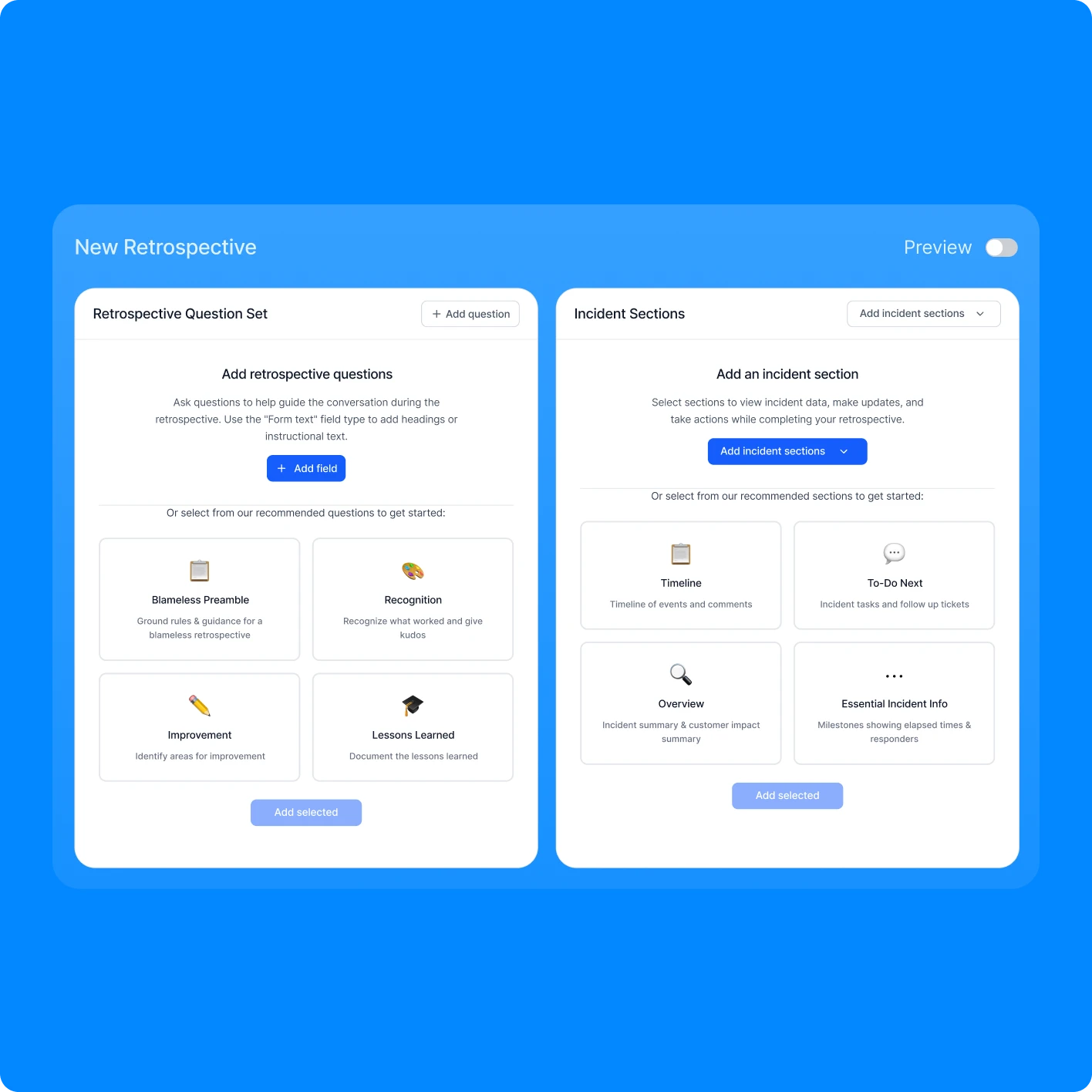 AI-assisted retrospectives