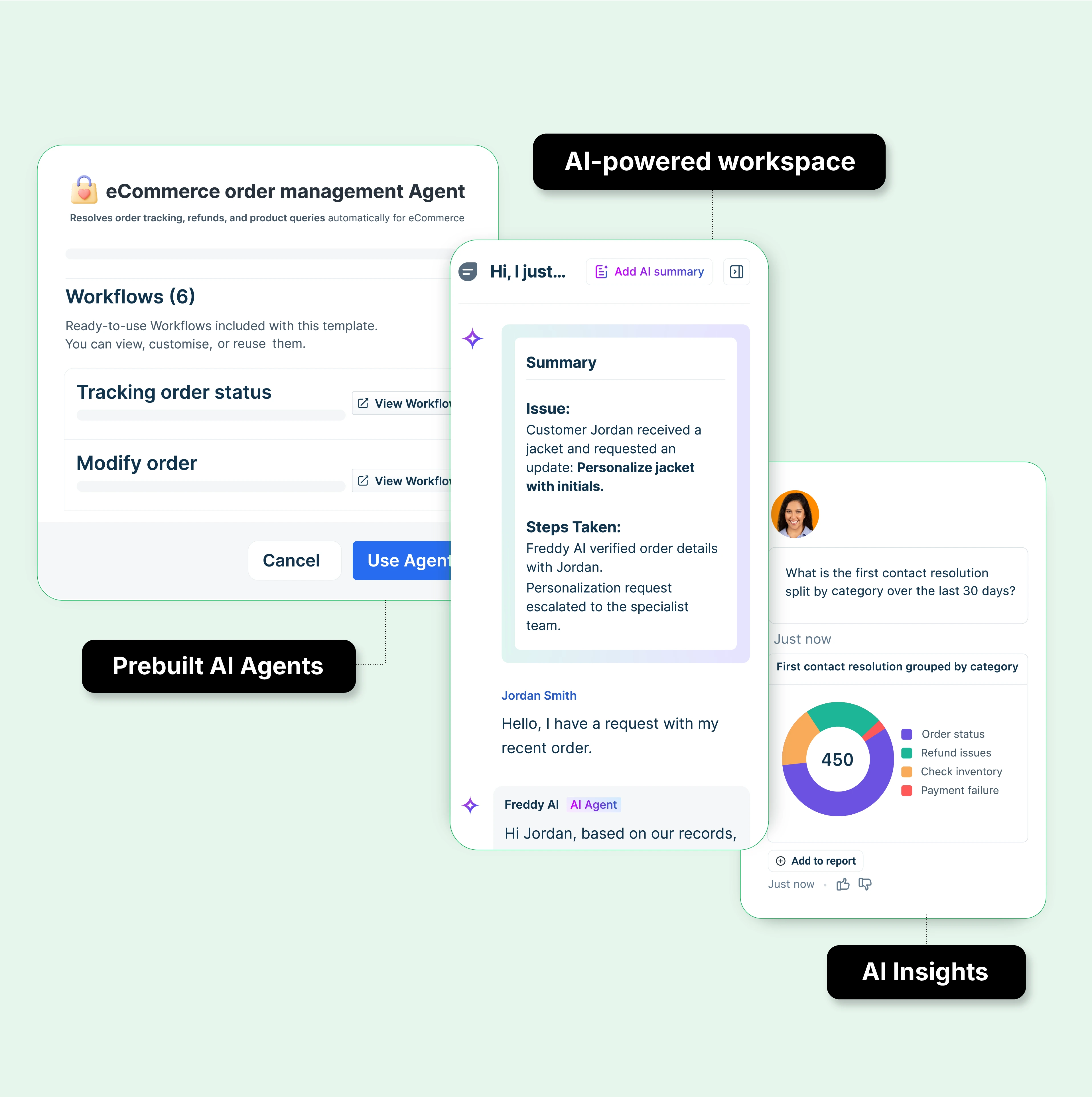 AI-powered helpdesk