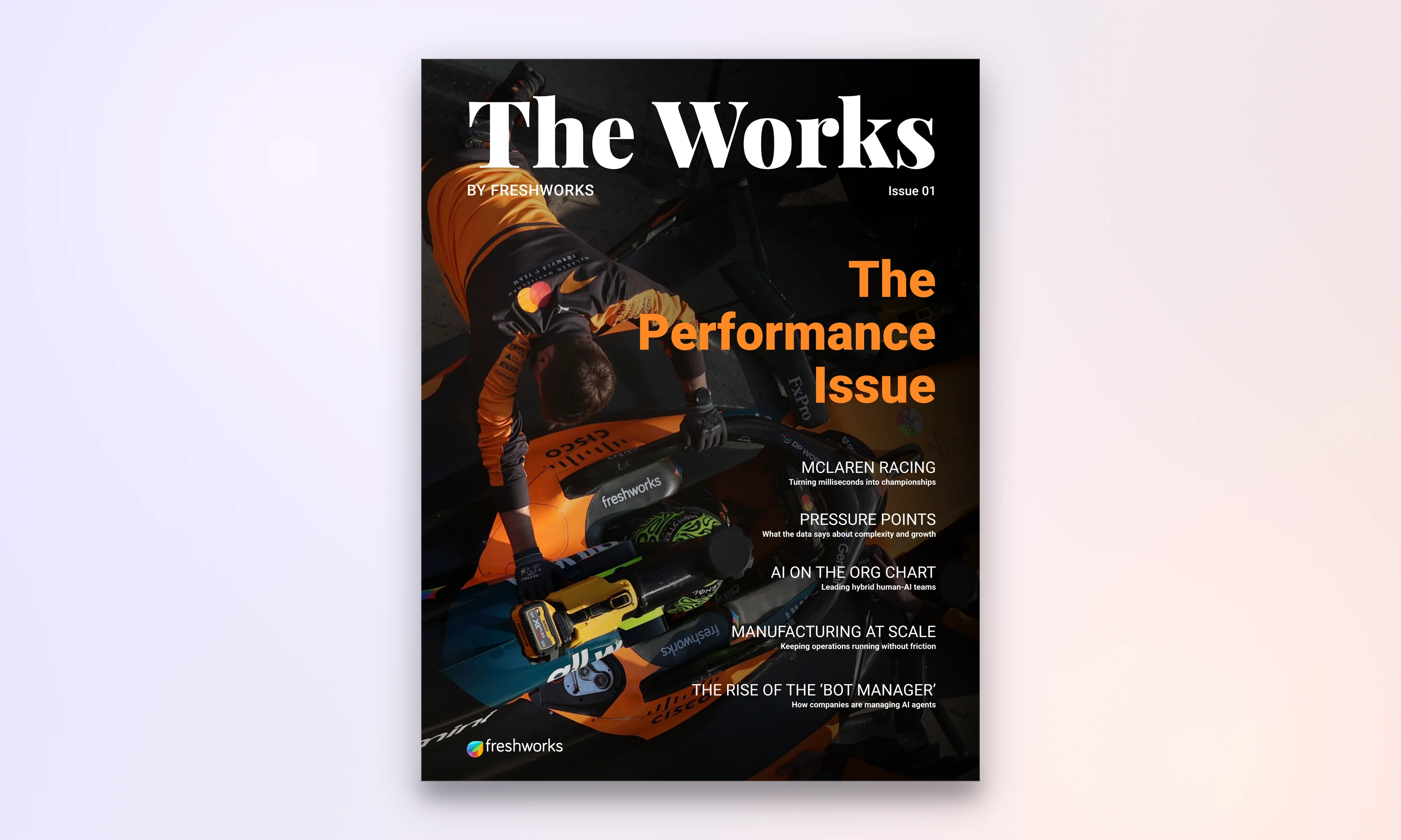Issue 01 of The Works magazine follows five teams that cleared the complexity, plus the data and experts behind the shift away from complexity.
