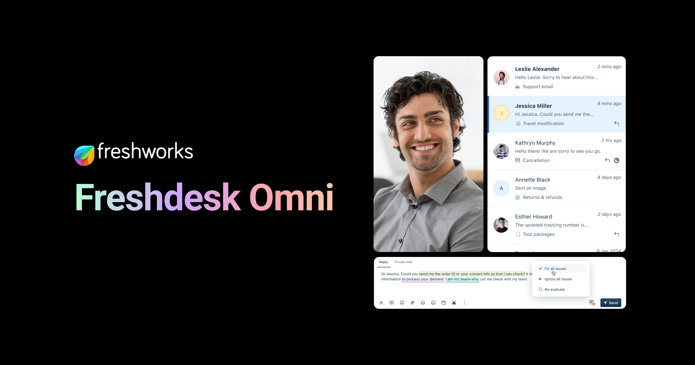 Freshdesk Omni: Omnichannel, AI-Powered Support and Chat Software - Freshworks